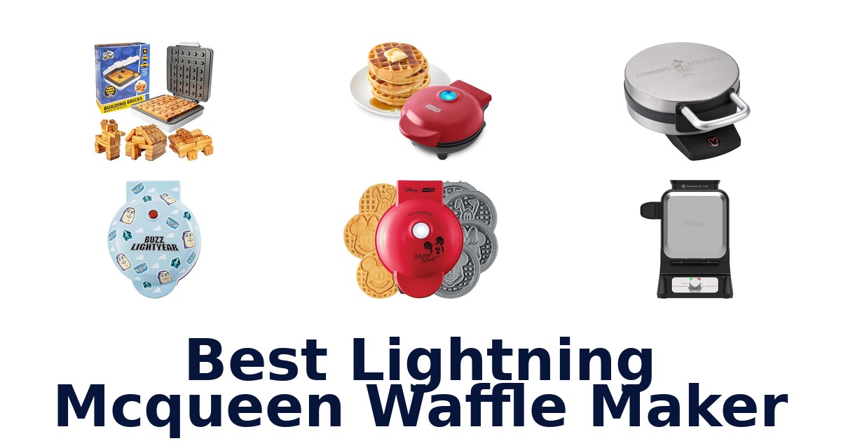 best lightning mcqueen waffle maker