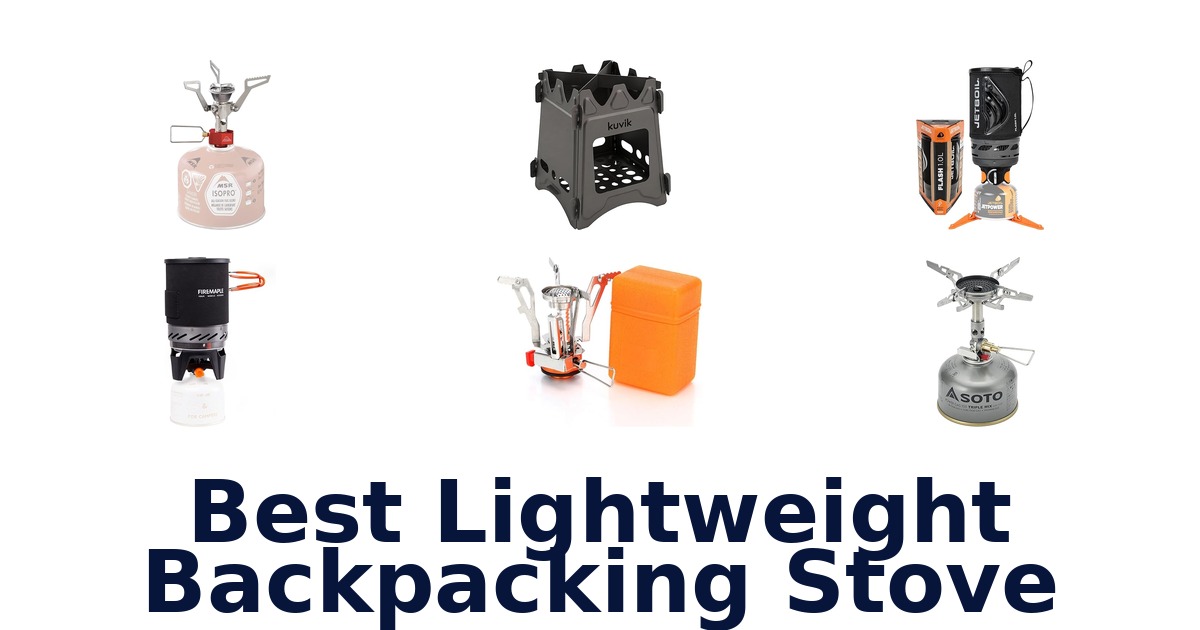 best lightweight backpacking stove