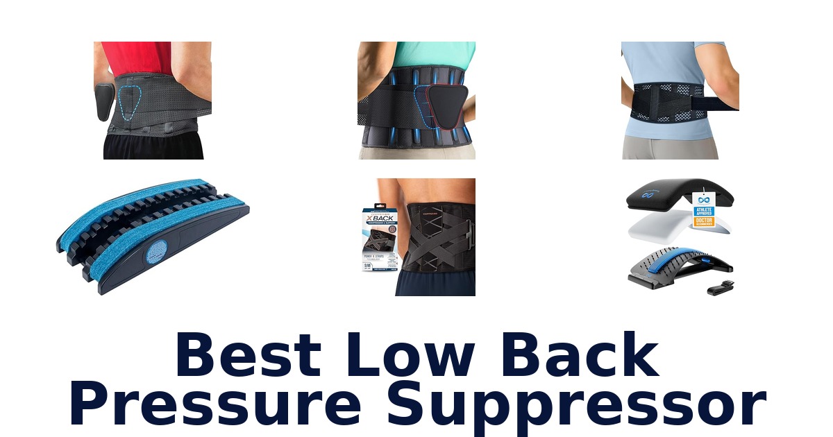 best low back pressure suppressor