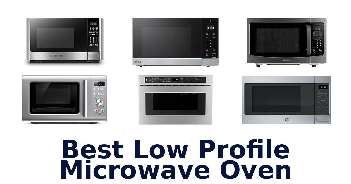 best low profile microwave oven