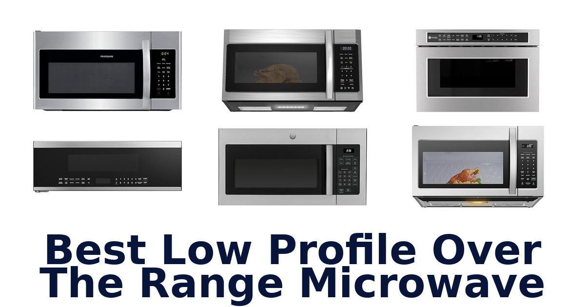 best low profile over the range microwave