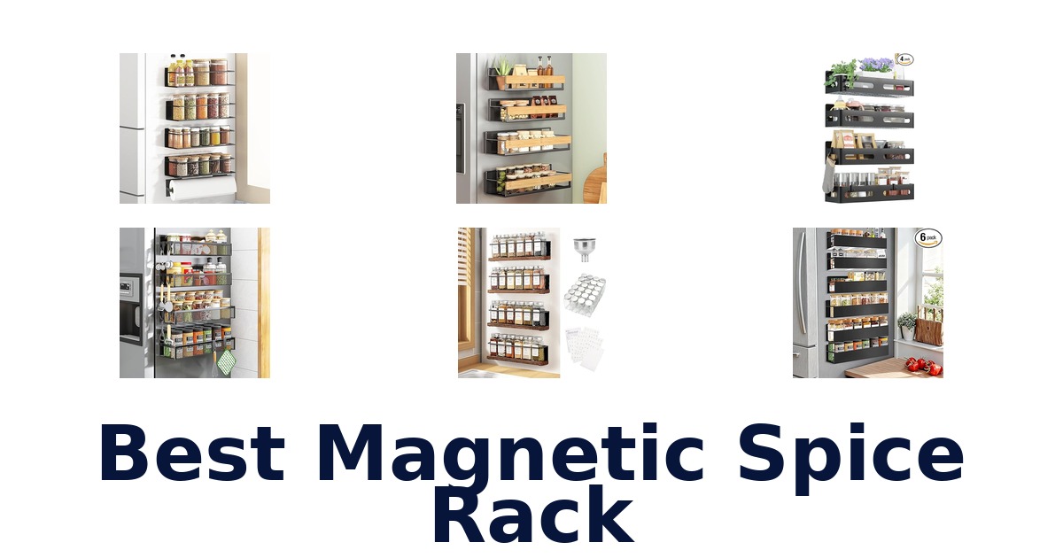 best magnetic spice rack