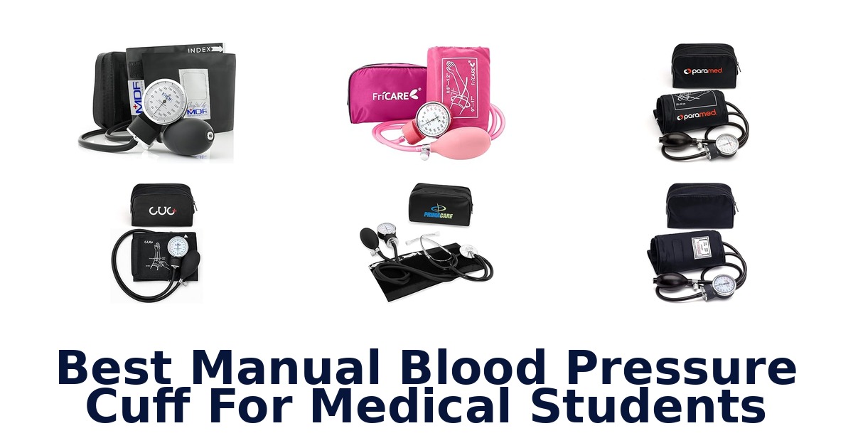 best manual blood pressure cuff for medical students
