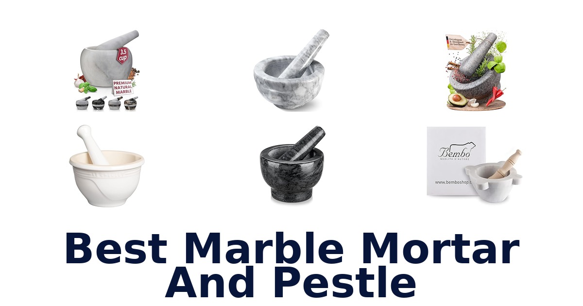 best marble mortar and pestle