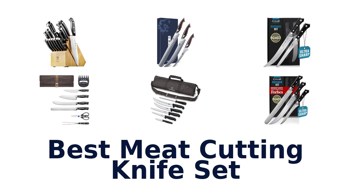 best meat cutting knife set