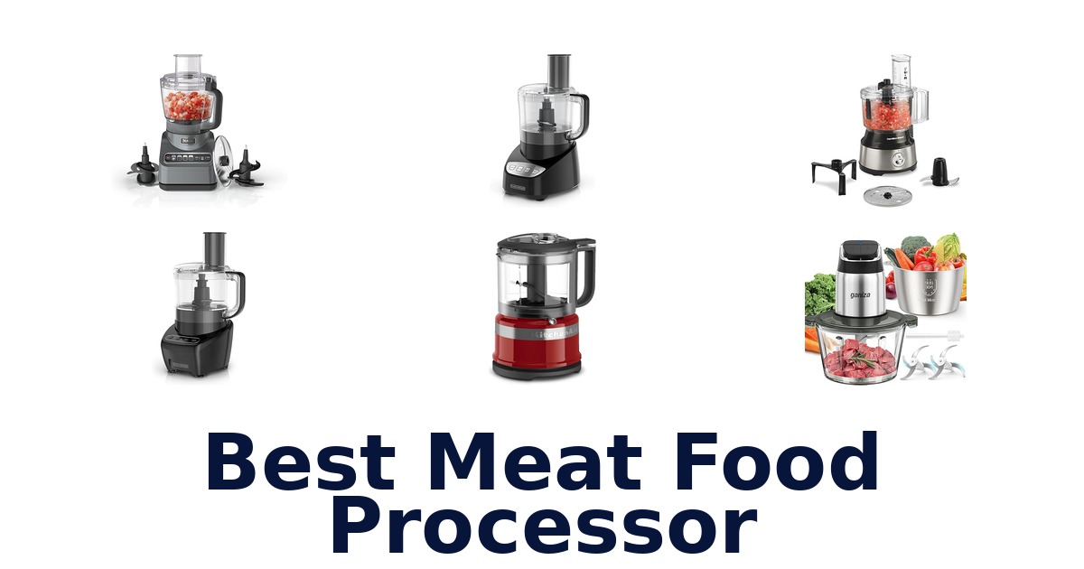 best meat food processor