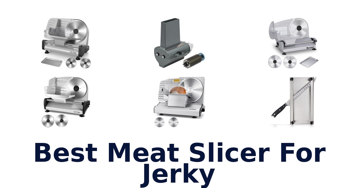 best meat slicer for jerky