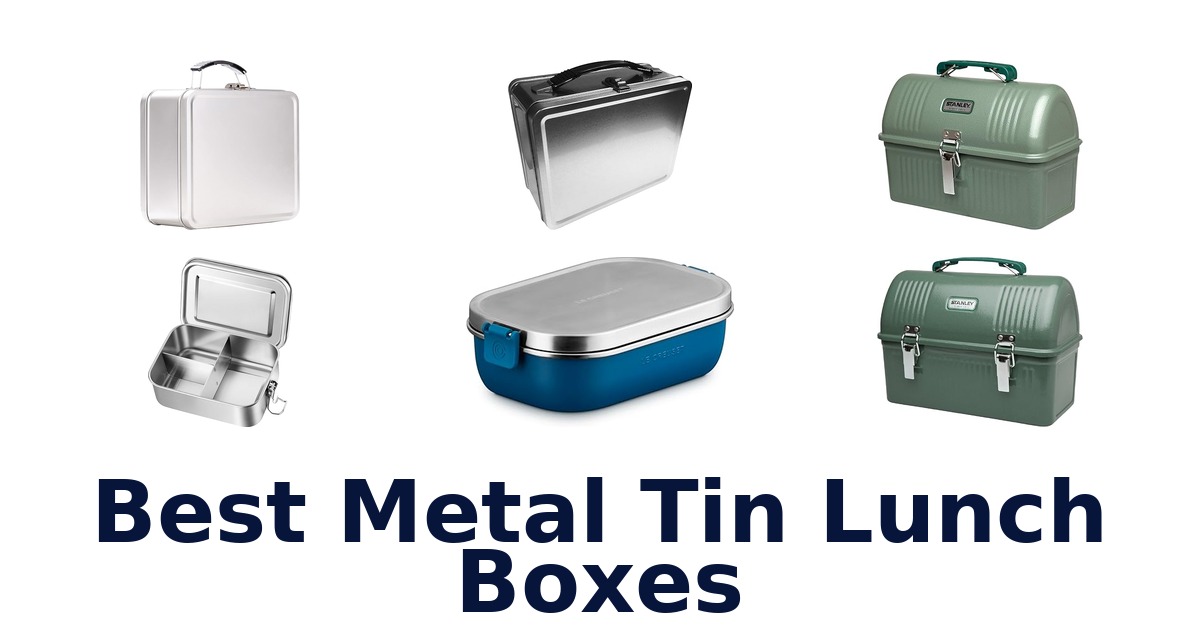 best metal tin lunch boxes