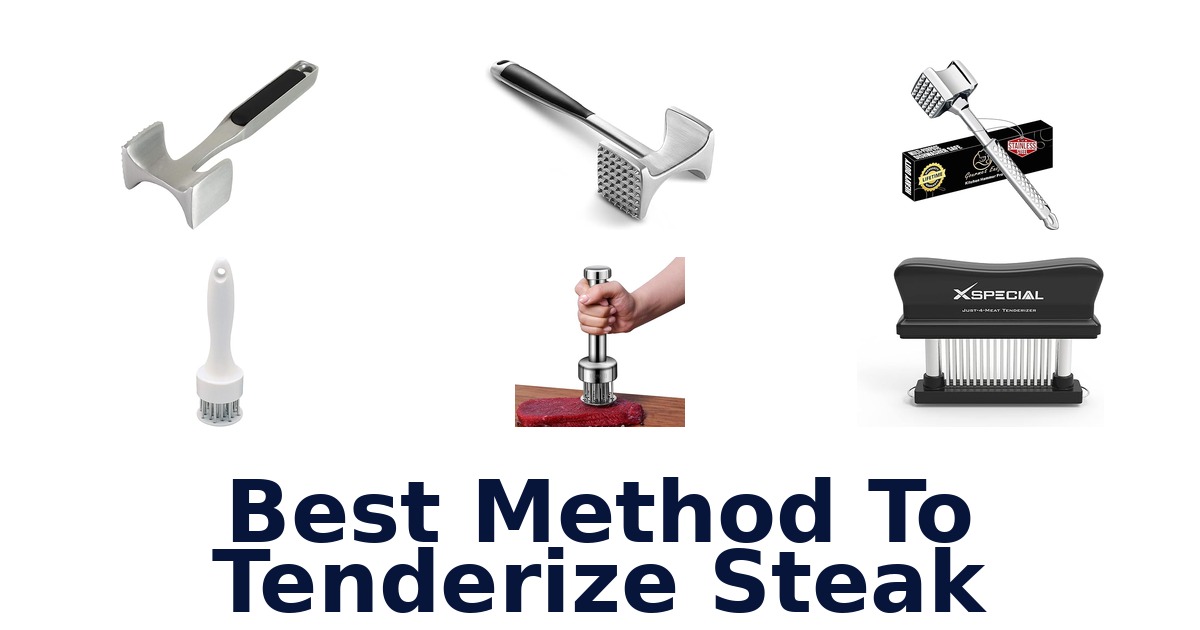 best method to tenderize steak