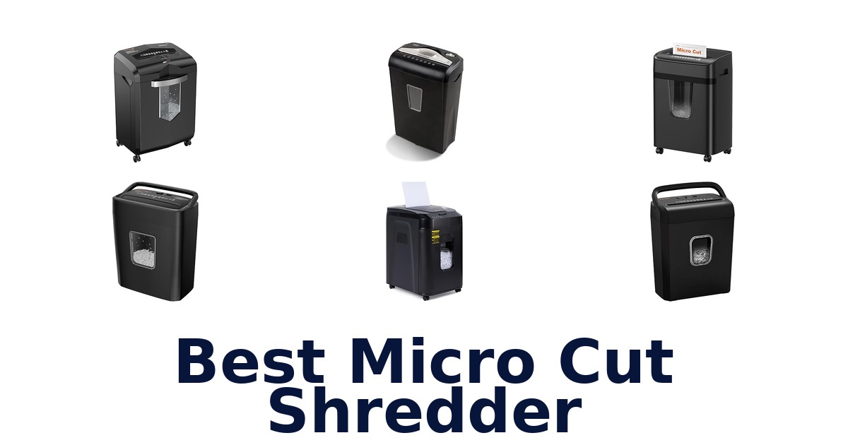 best micro cut shredder