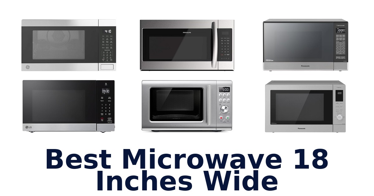 best microwave 18 inches wide