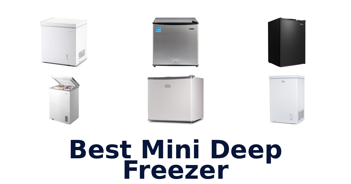 best mini deep freezer