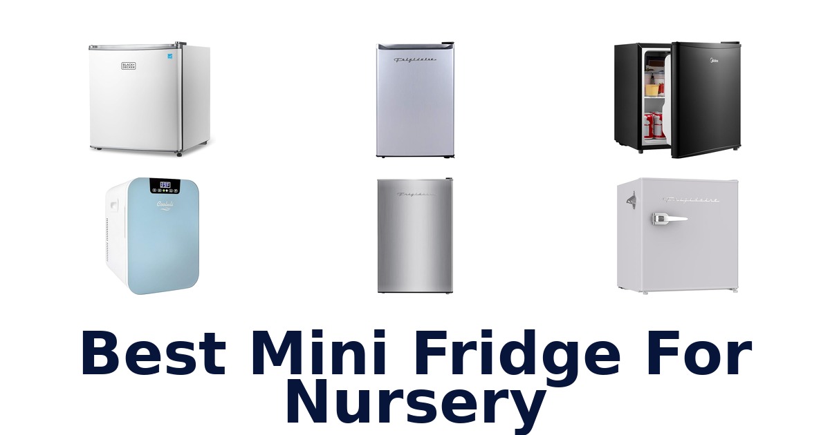 best mini fridge for nursery