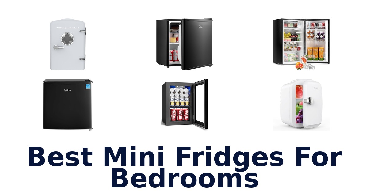 best mini fridges for bedrooms