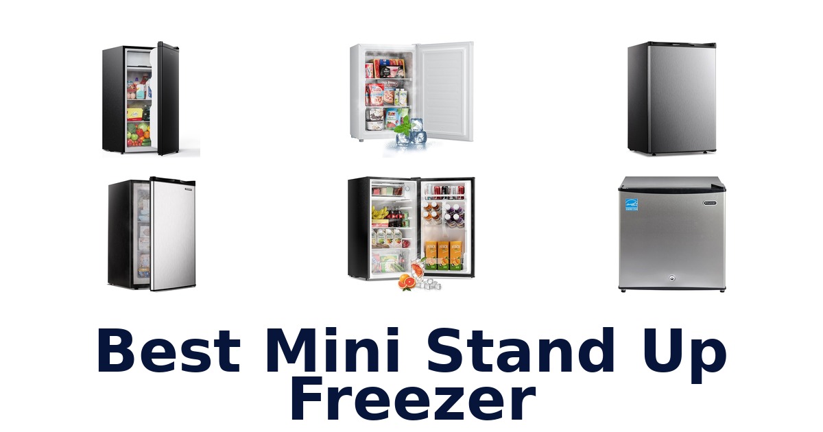 best mini stand up freezer