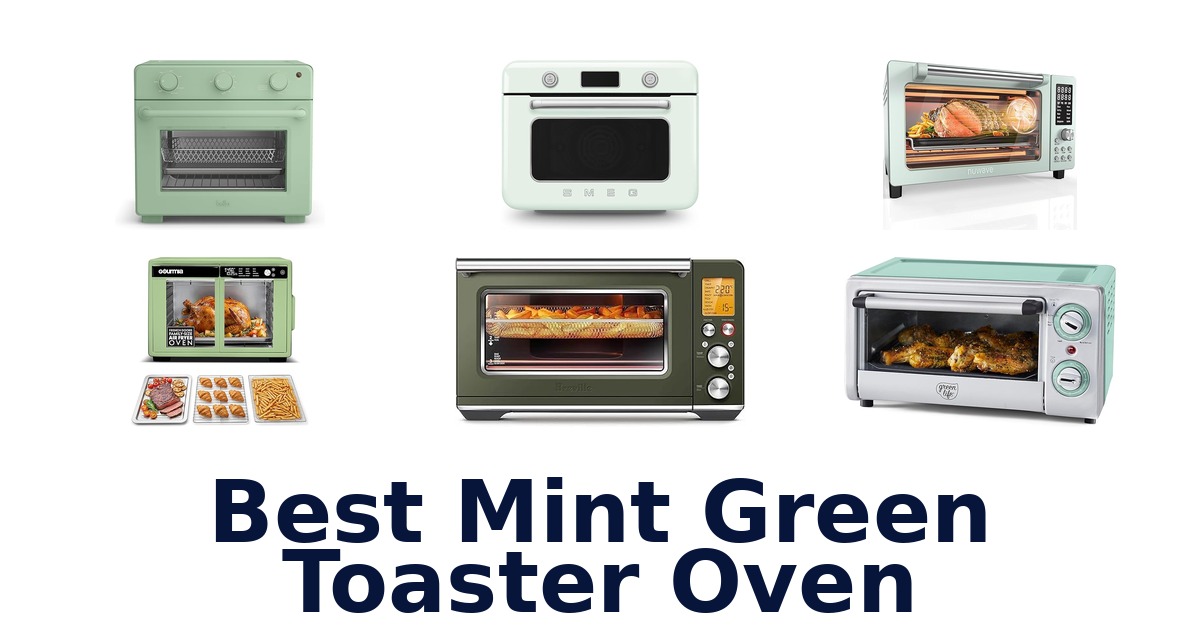 best mint green toaster oven