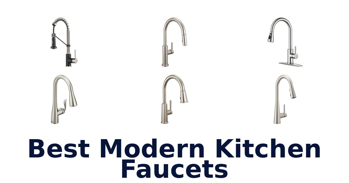 best modern kitchen faucets