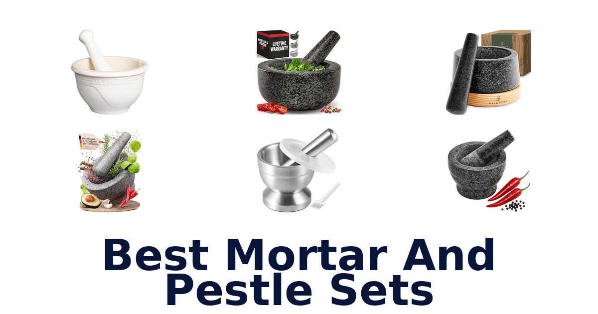 best mortar and pestle sets