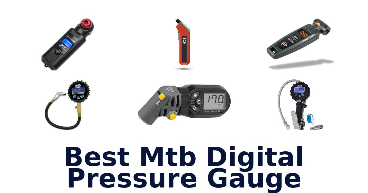 best mtb digital pressure gauge