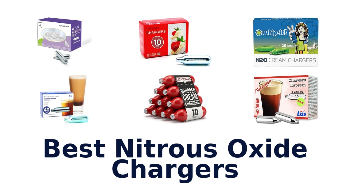 best nitrous oxide chargers