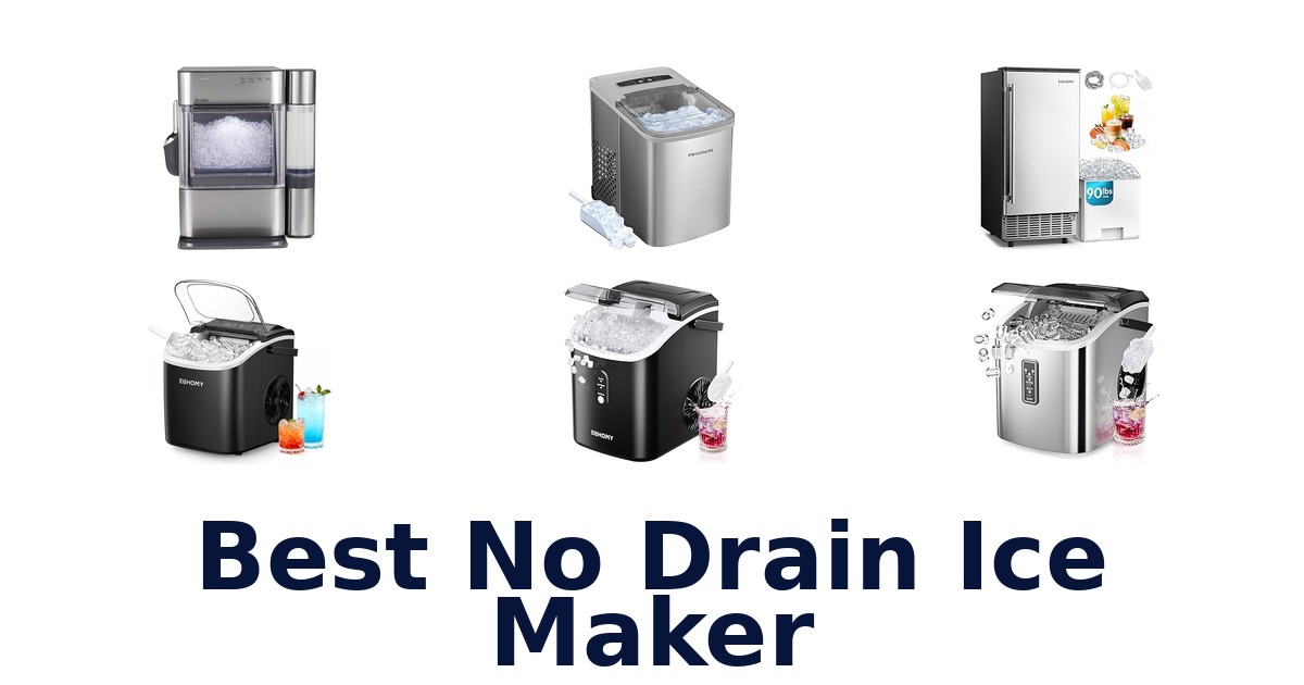 best no drain ice maker