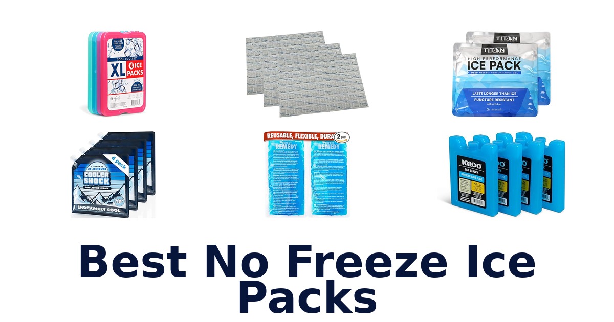 best no freeze ice packs