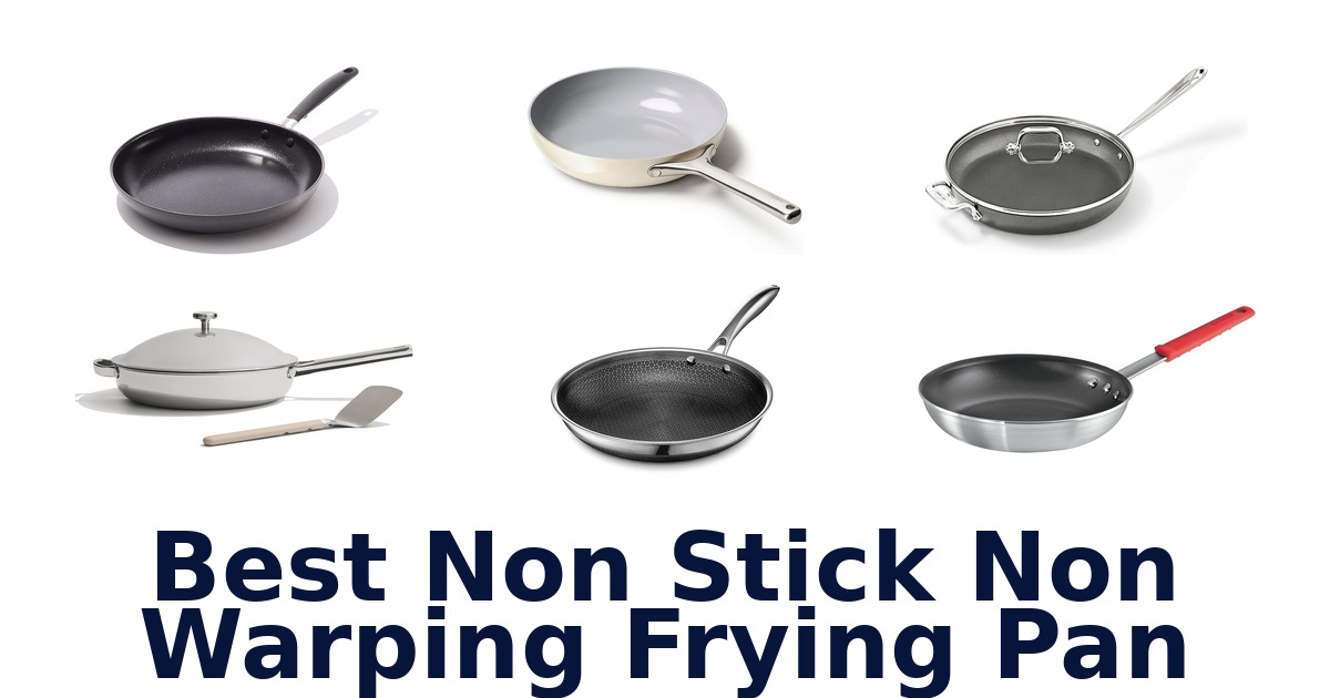 best non stick non warping frying pan