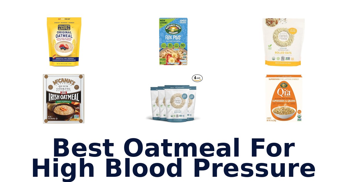 best oatmeal for high blood pressure