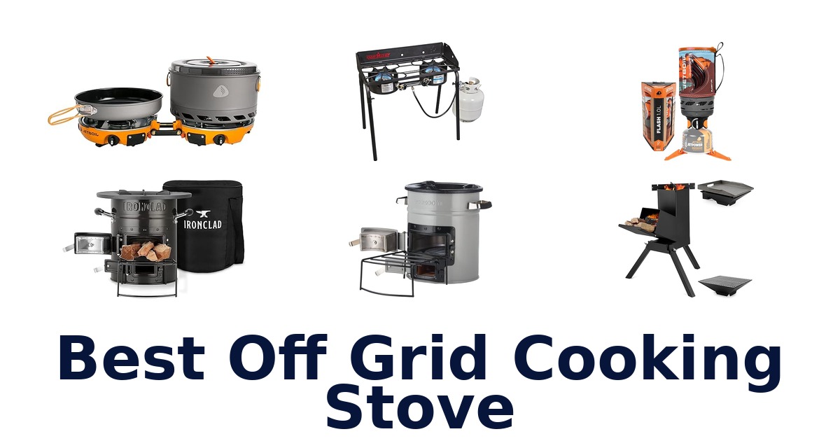best off grid cooking stove