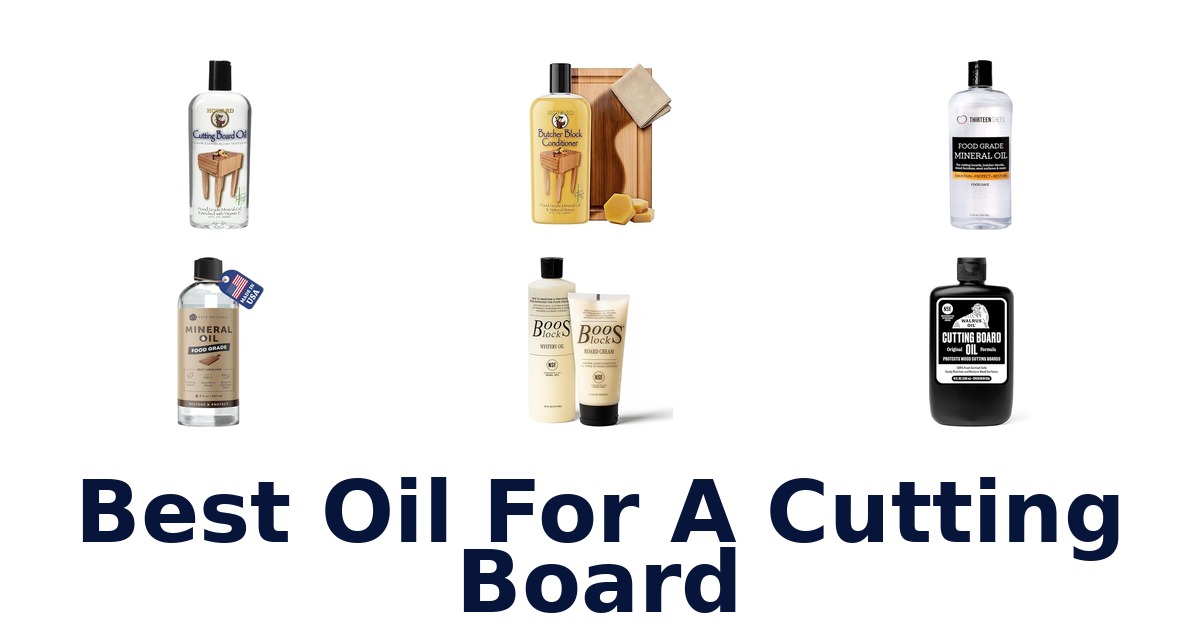 best oil for a cutting board