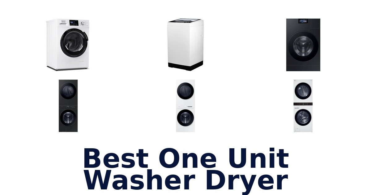best one unit washer dryer