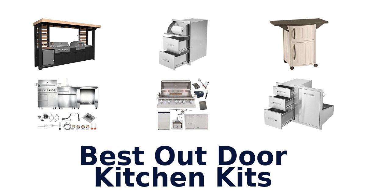 best out door kitchen kits