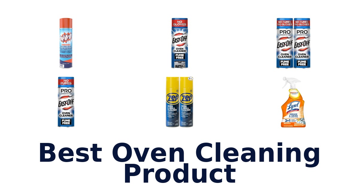 best oven cleaning product