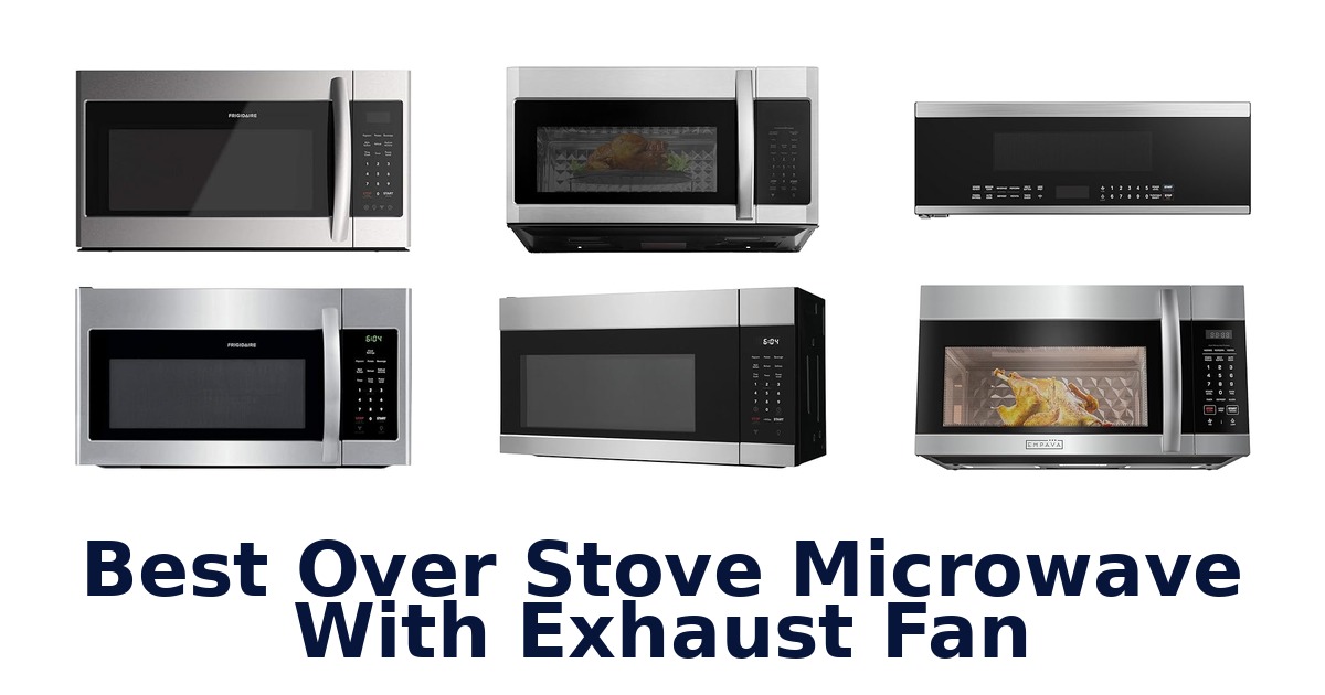 best over stove microwave with exhaust fan