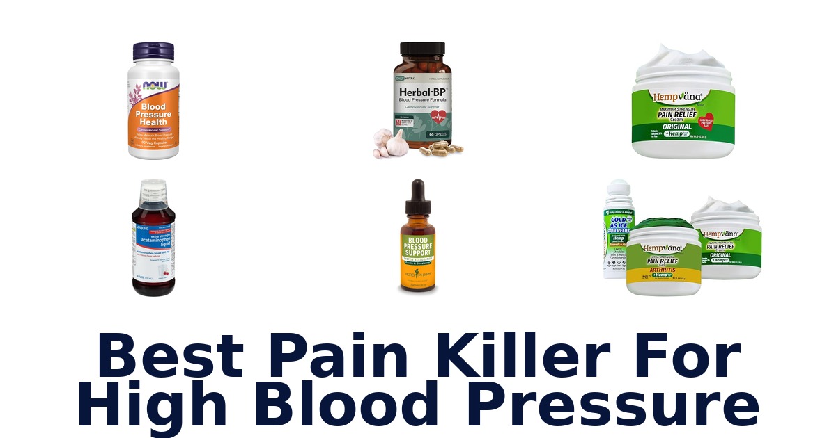 best pain killer for high blood pressure