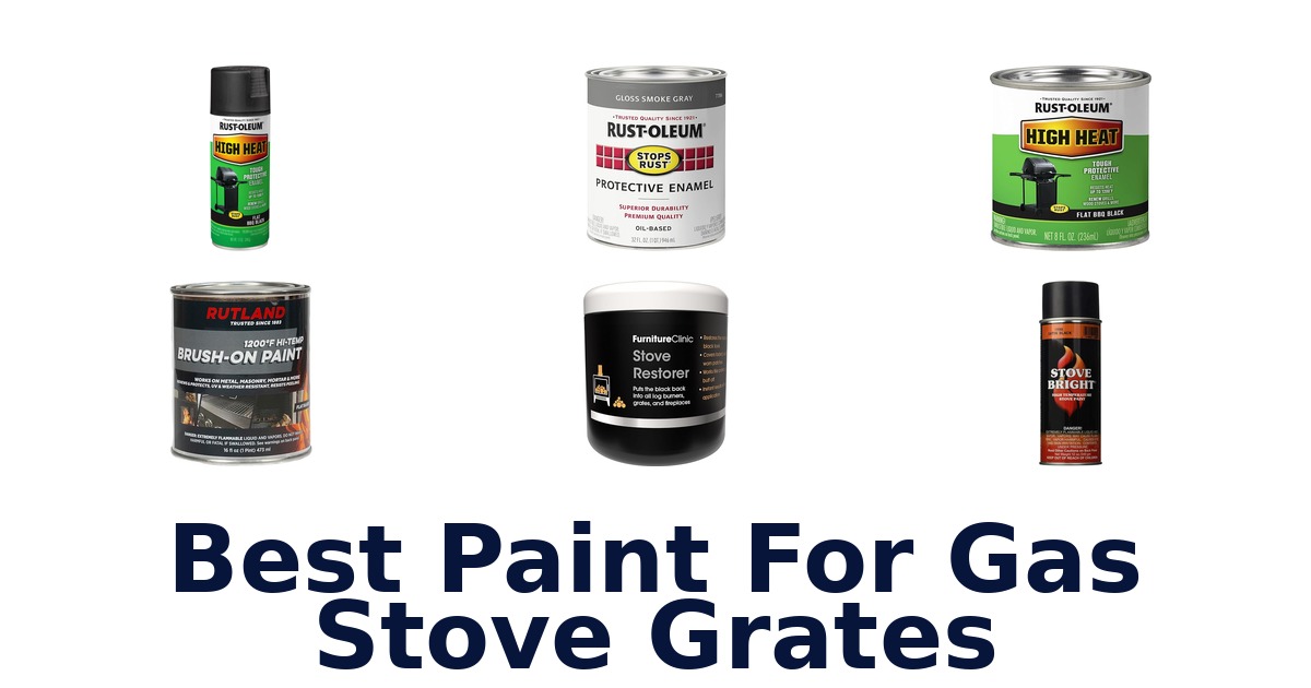 best paint for gas stove grates