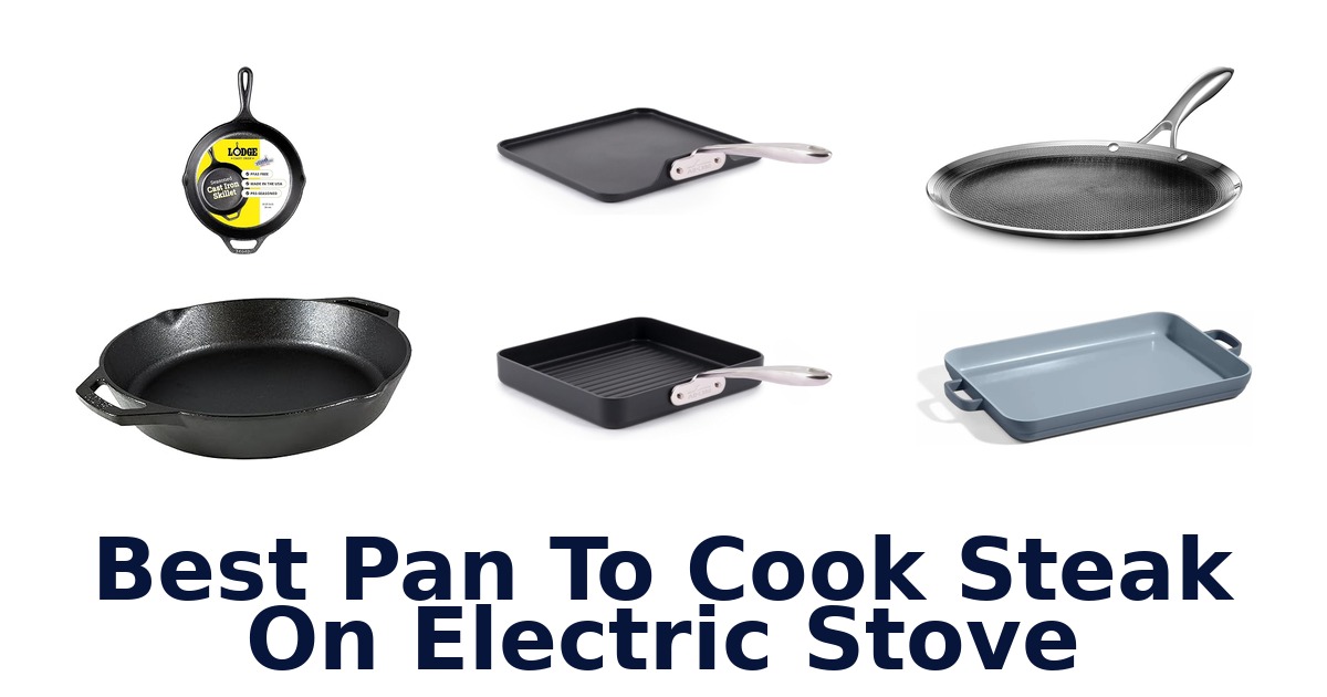 best pan to cook steak on electric stove