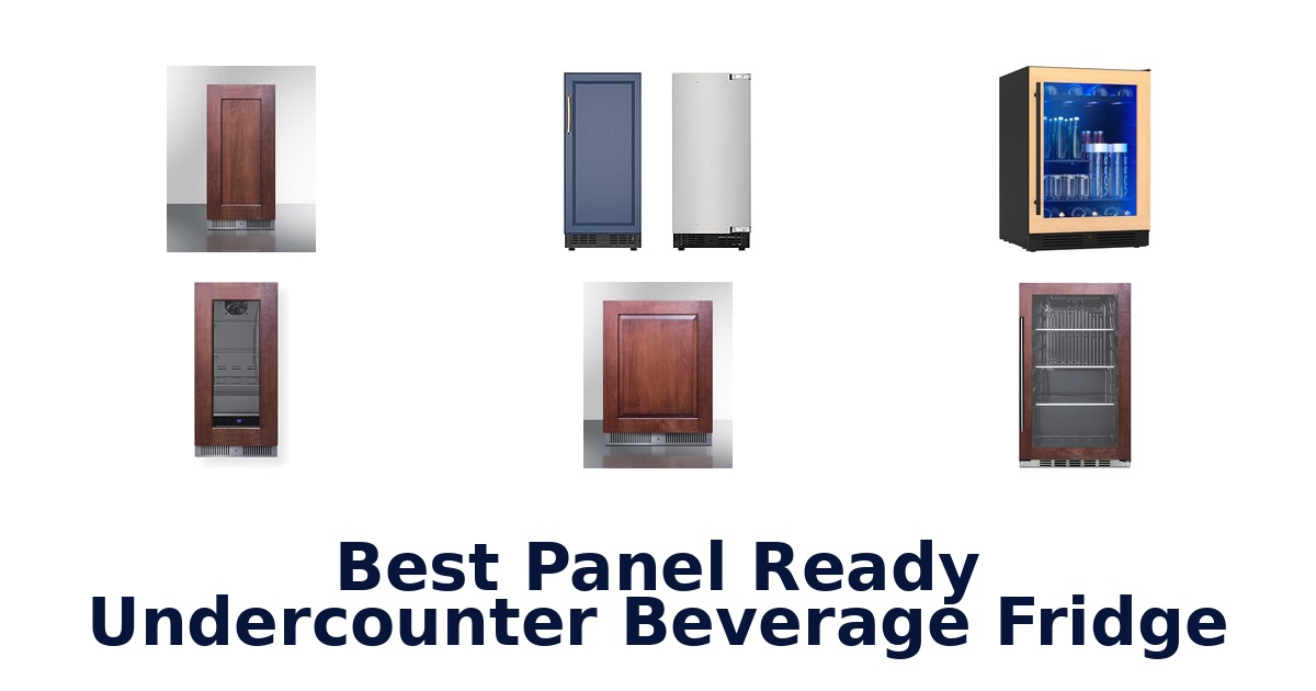 best panel ready undercounter beverage fridge