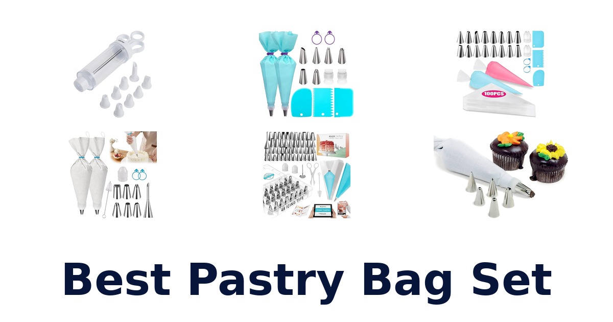 best pastry bag set