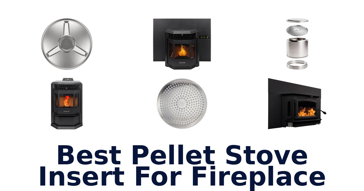 best pellet stove insert for fireplace