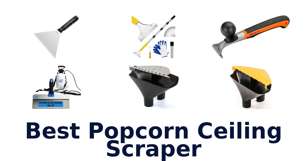 best popcorn ceiling scraper