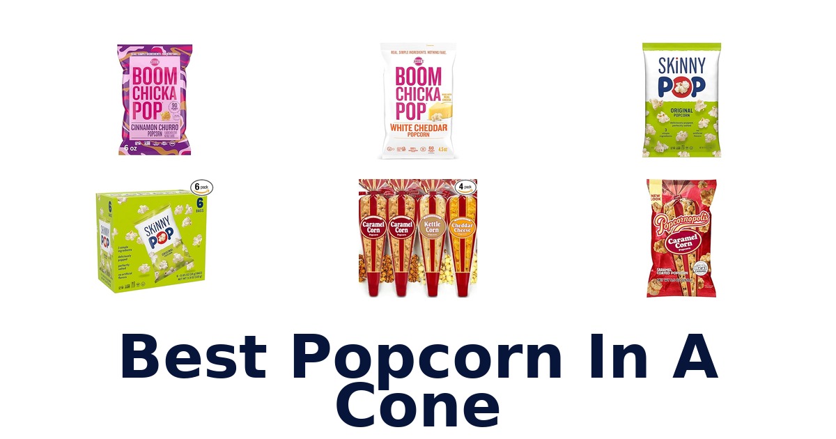 best popcorn in a cone
