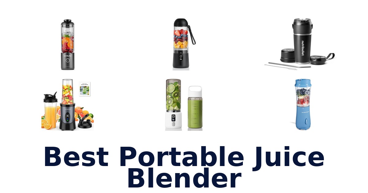 best portable juice blender