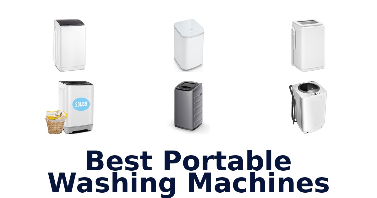 best portable washing machines
