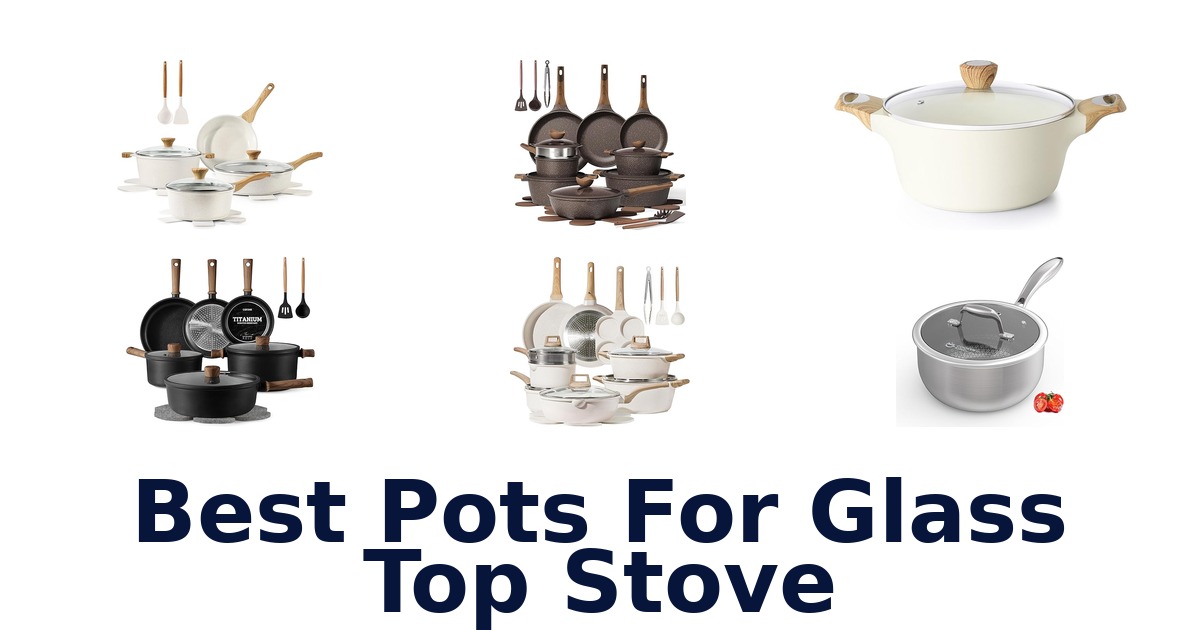 best pots for glass top stove