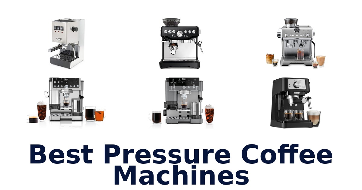 best pressure coffee machines