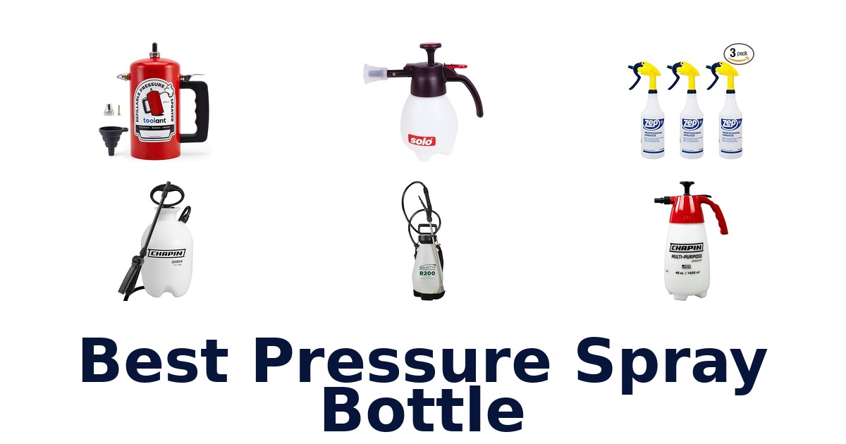best pressure spray bottle