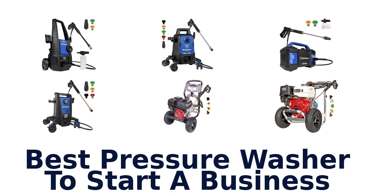 best pressure washer to start a business