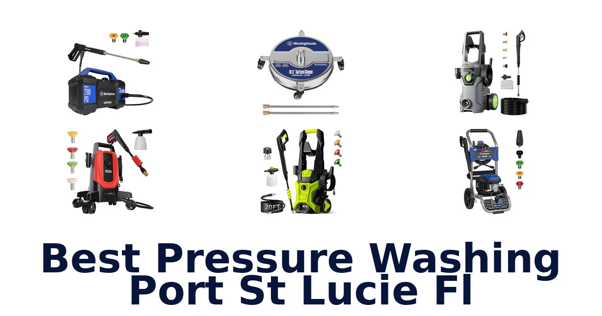 best pressure washing port st lucie fl
