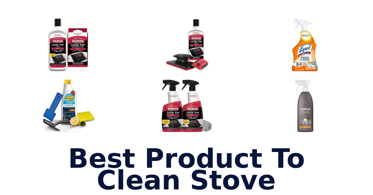 best product to clean stove